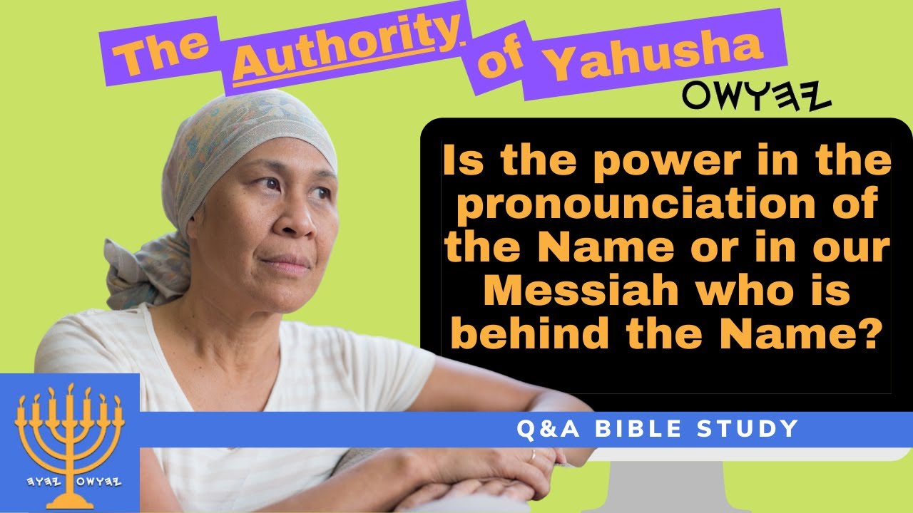The Power & Authority of the Name vs. the Phenetic Pronunciation of the Name (Q&A Study)