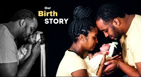 OUR BIRTH STORY + Meet ZALAYAH!! | Natural water birth, no epidural