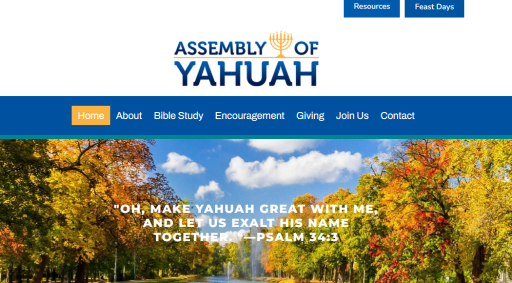 Assembly of Yahuah – Cover – YL Listing