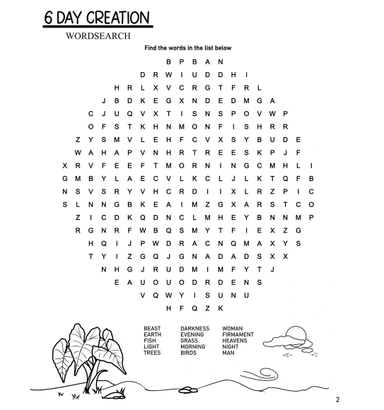 Children’s Bible Coloring and Activity Book