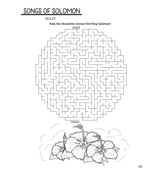 Children’s Bible Coloring and Activity Book